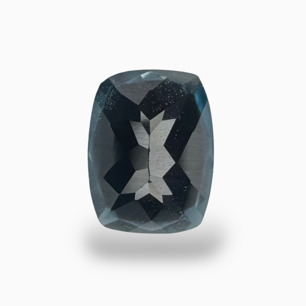 London Blue Topaz 1.96 Carat 8X6mm Long Cushion Shape