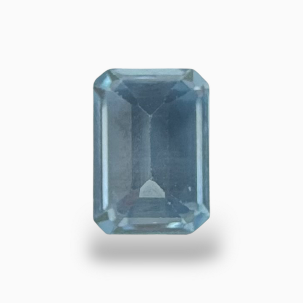 London Blue Topaz 2.55 Carat 10X6.5mm Emerald Cut Shape
