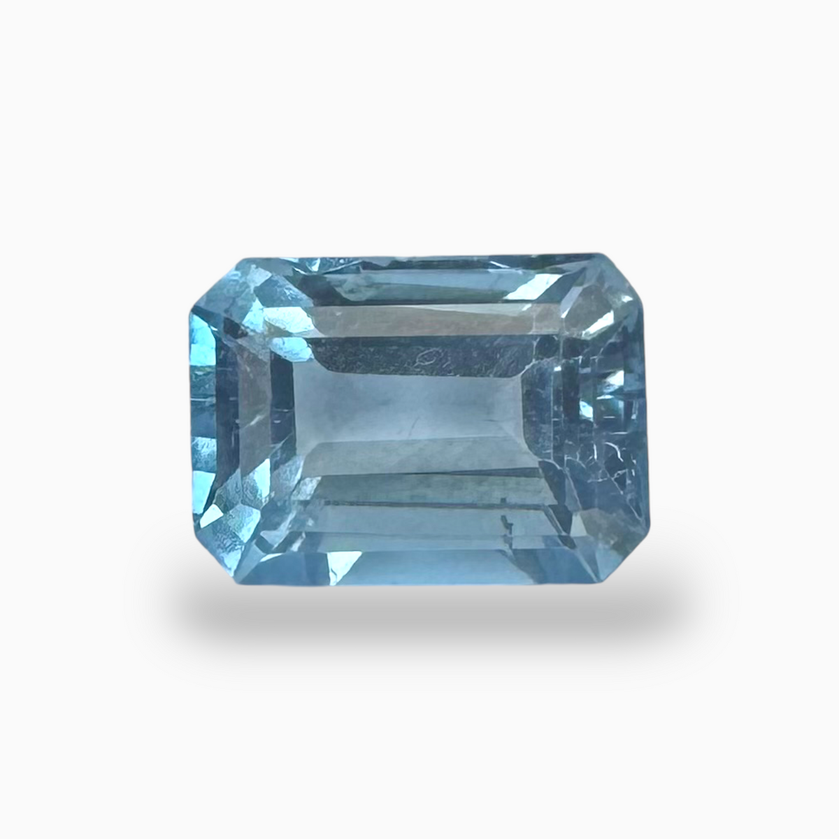London Blue Topaz 7.75 Carat 9X6mm Emerald Cut Shape
