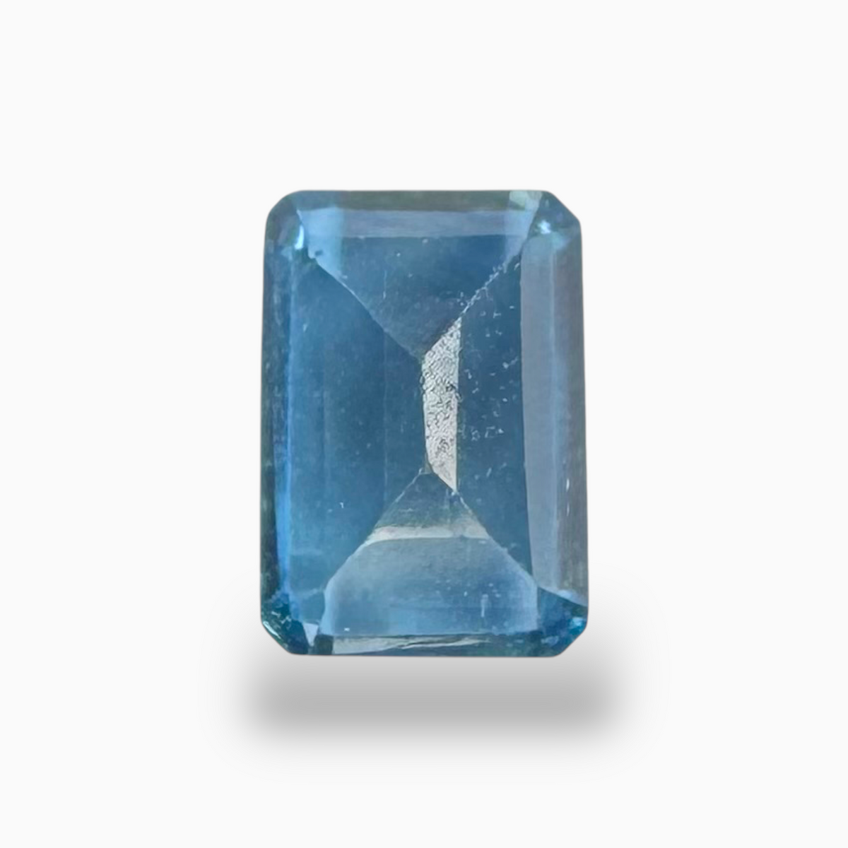 London Blue Topaz 0.8 Carat 6X4mm Emerald Cut Shape