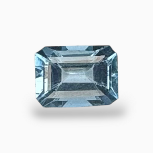 London Blue Topaz 1.31 Carat 7X5mm Emerald Cut Shape