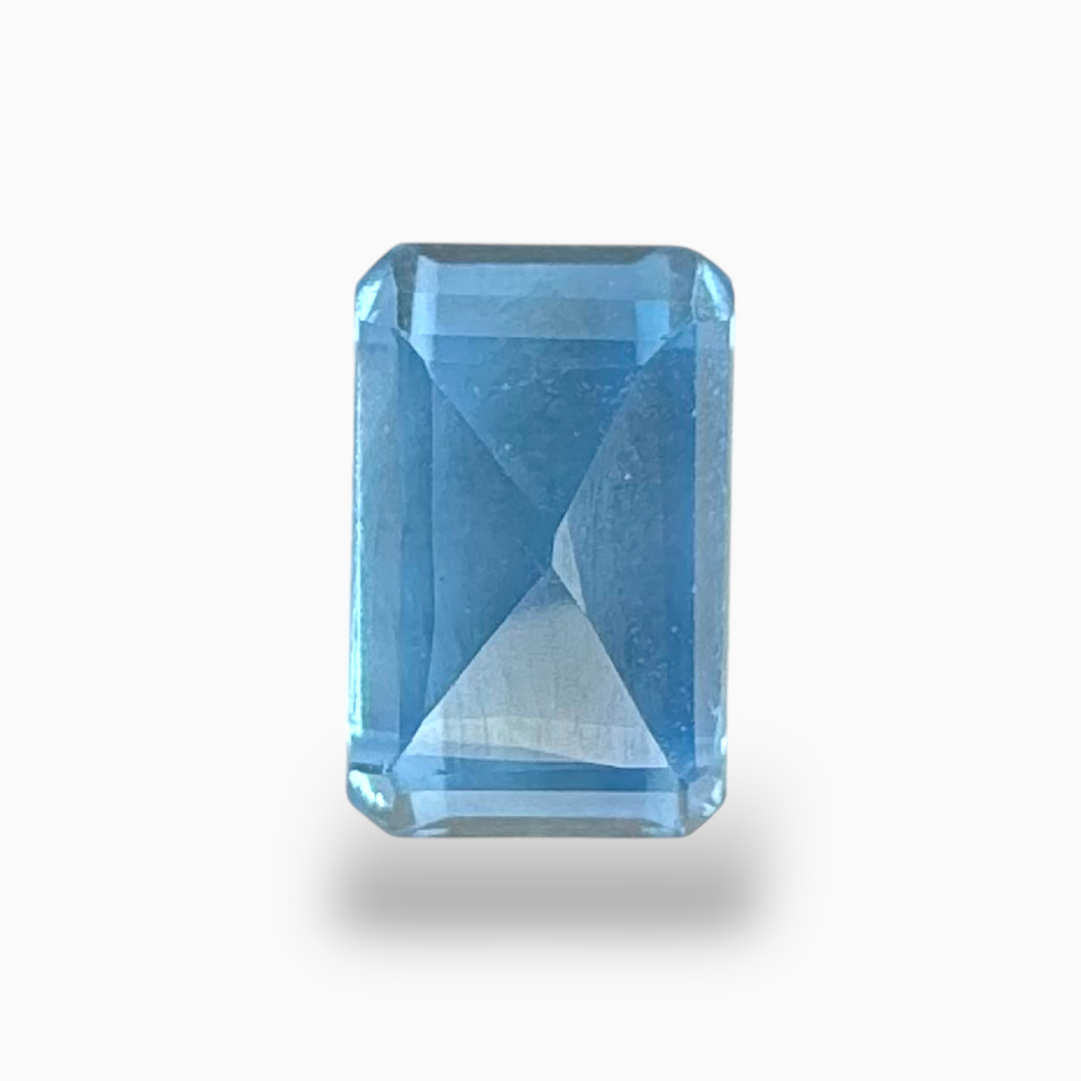 London Blue Topaz 3.64 Carat 10X6mm Emerald Cut Shape