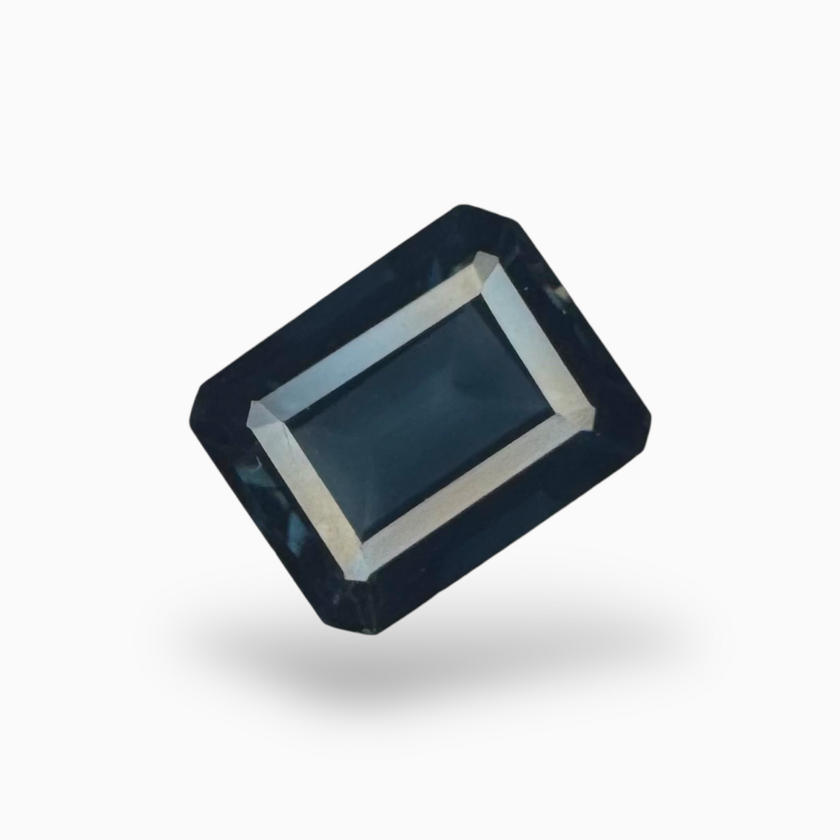 London Blue Topaz Emerald Cut 5.62 Carat 11x8 mm