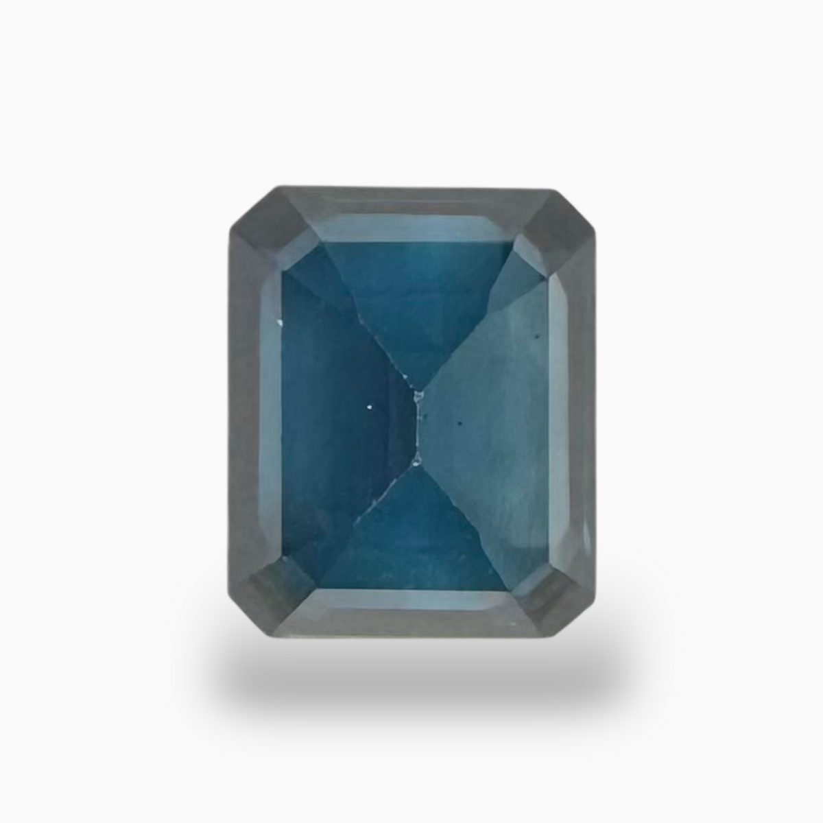 London Blue Topaz Emerald Cut 6.07 Carat 11x9mm
