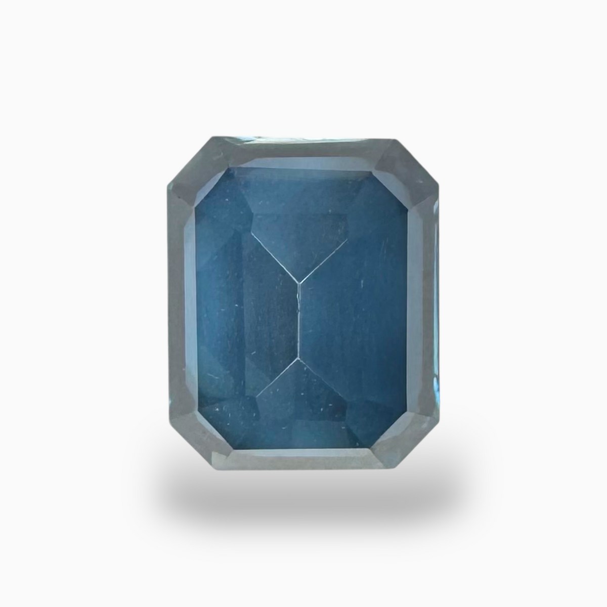 London Blue Topaz Emerald Cut 6.47 Carat 11x9mm