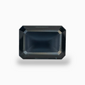 London Blue Topaz Dark Steel Blue Color 8.9 Carats Emerald Cut Shape Size  23.8X9.6mm