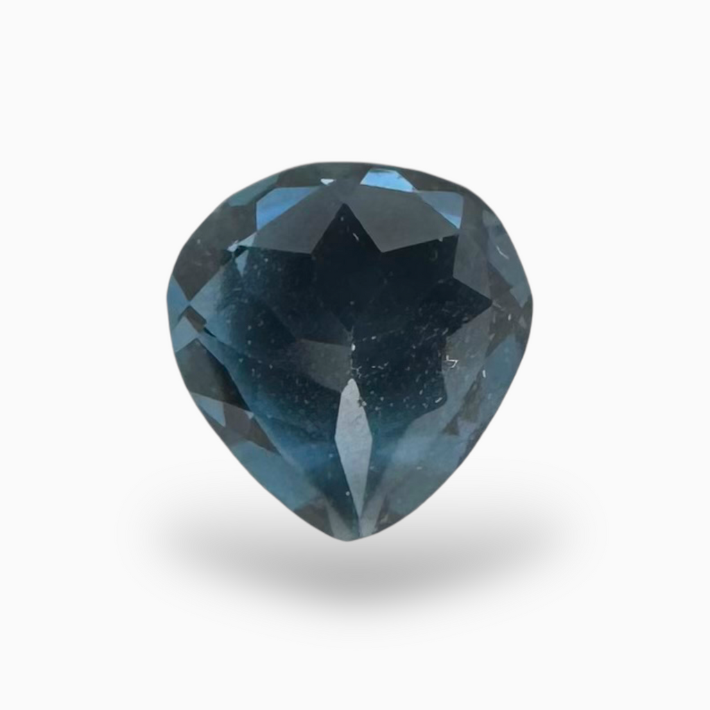 London Blue Topaz 1.0 Carat 6X6mm Heart Shape