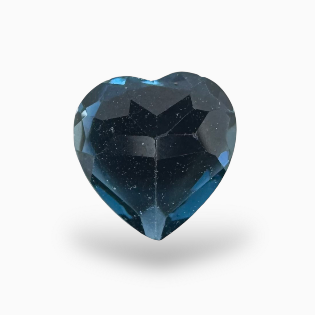 London Blue Topaz 1.41 Carat 7X7mm Heart Shape