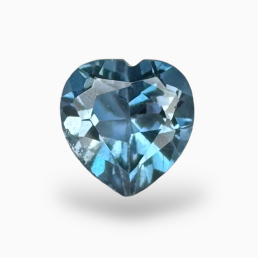 London Blue Topaz 1.68 Carat 7X7mm Heart Shape