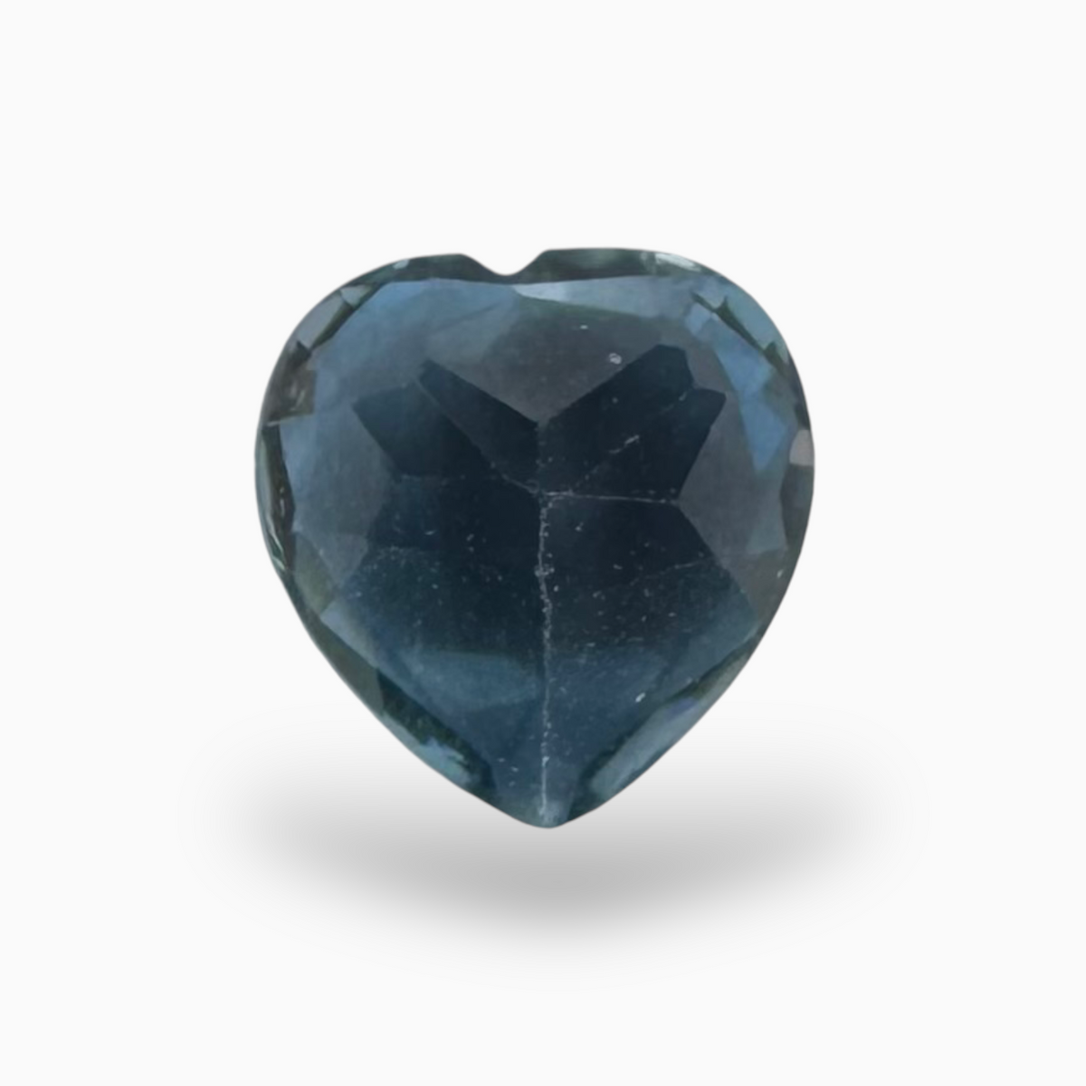 London Blue Topaz 1.68 Carat 7X7mm Heart Shape