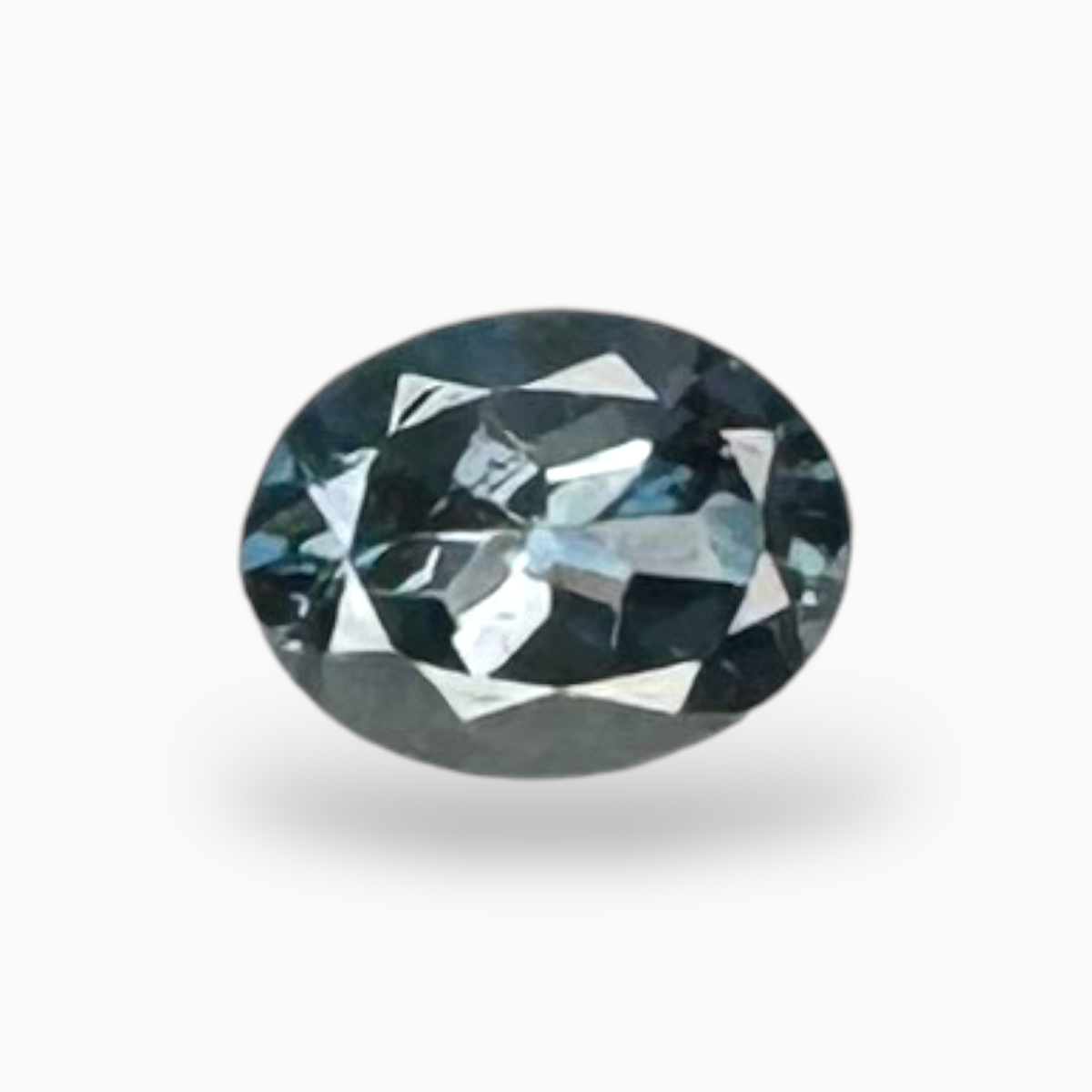 London Blue Topaz Dark SteelBlue Color 0.43 Carats Oval Shape Size 5X4mm