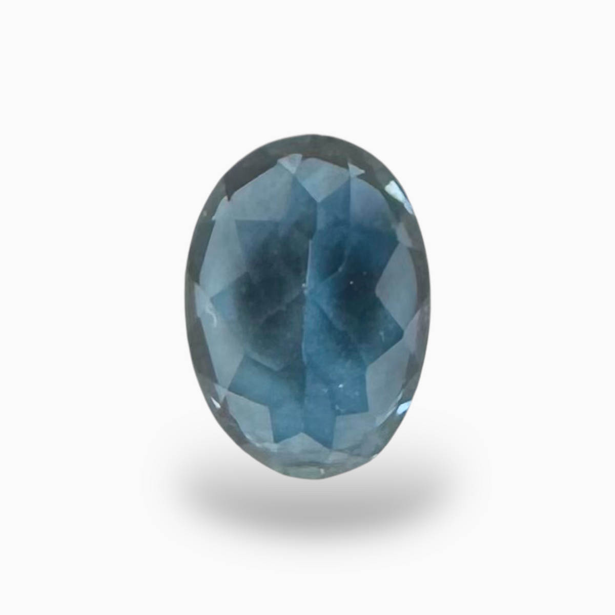 London Blue Topaz Dark SteelBlue Color 1.14 Carats Oval Shape Size 7X5mm