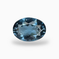London Blue Topaz Dark SteelBlue Color 1.50 Carats Oval Shape Size 8.5X6mm