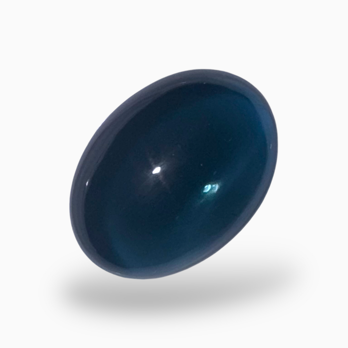 London Blue Topaz 14.35 Carat 17X12mm Oval Cabochon Shape