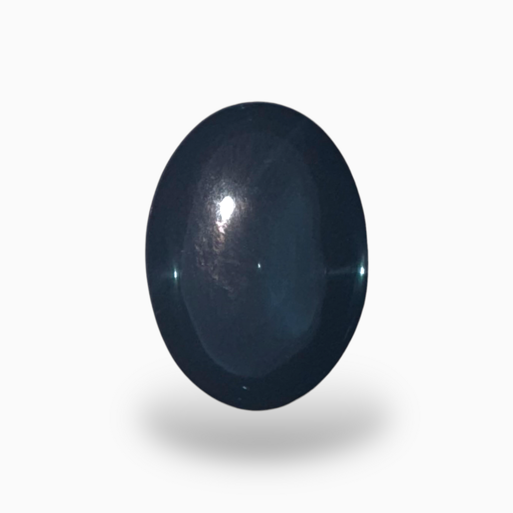London Blue Topaz 14.35 Carat 17X12mm Oval Cabochon Shape