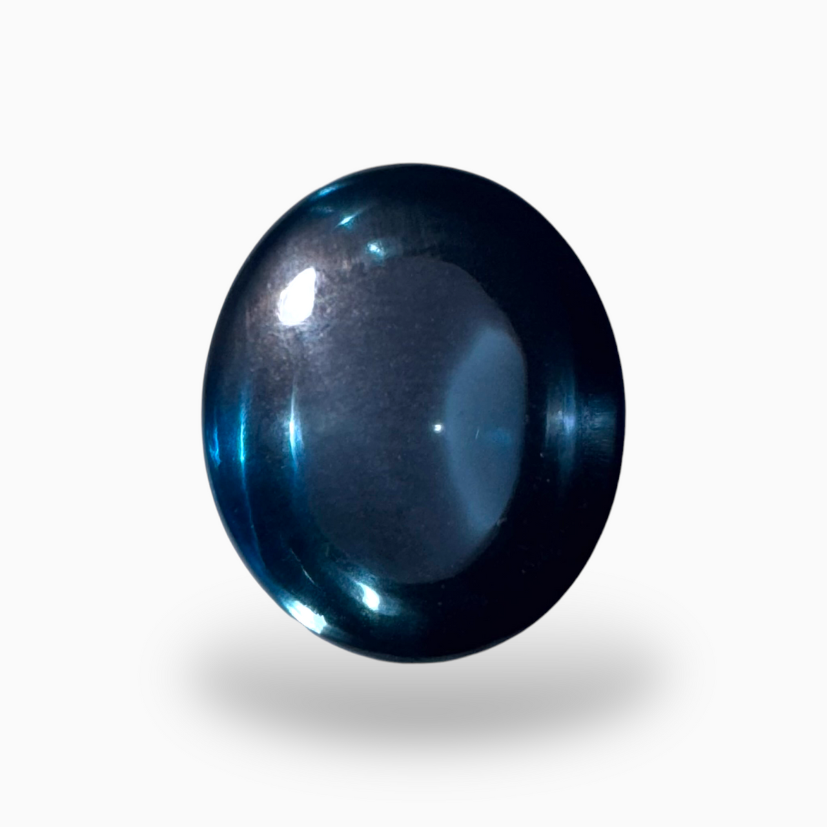 London Blue Topaz 15.65 Carat 14X12mm Oval Cabochon Shape