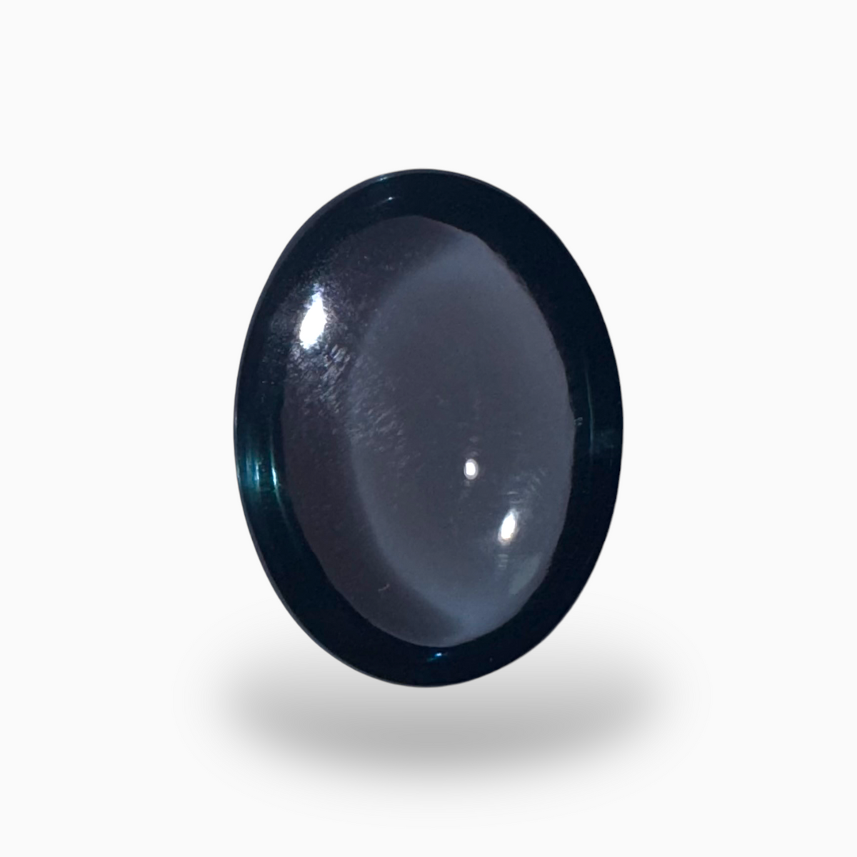 London Blue Topaz 16.97 Carat 17.5X13mm Oval Cabochon Shape