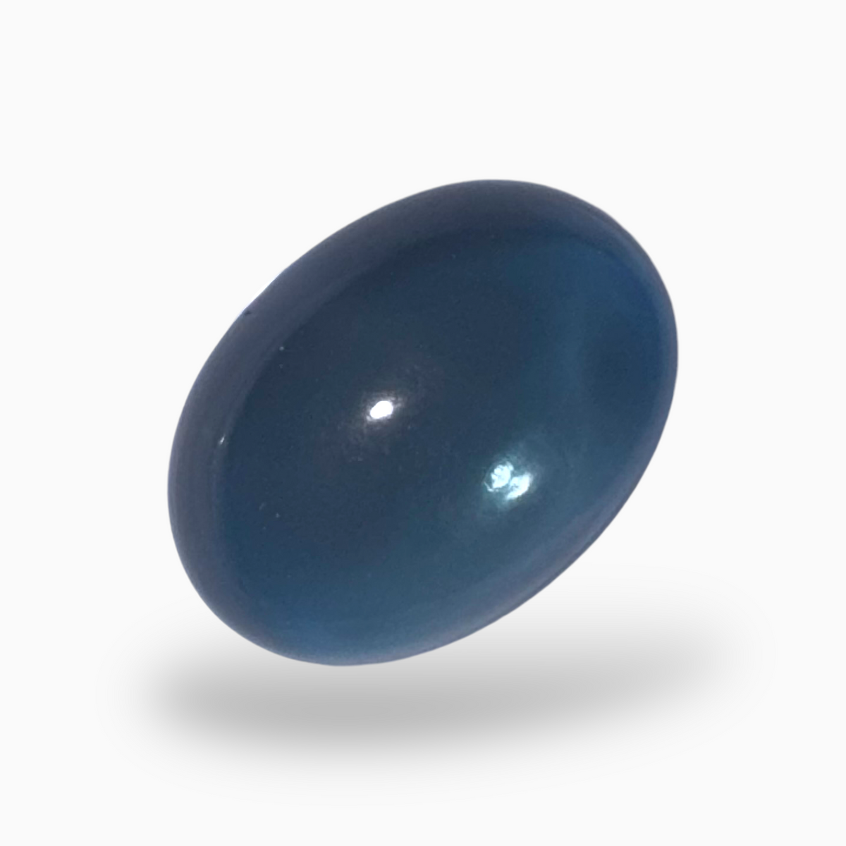 London Blue Topaz 17.20 Carat 17.5X13.5mm Oval Cabochon Shape