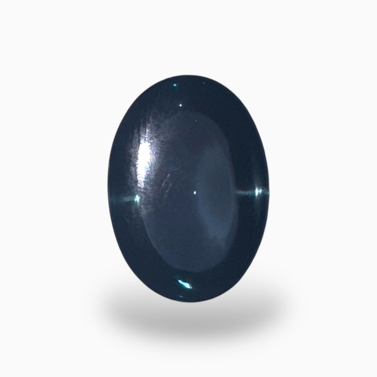 London Blue Topaz 17.20 Carat 17.5X13.5mm Oval Cabochon Shape