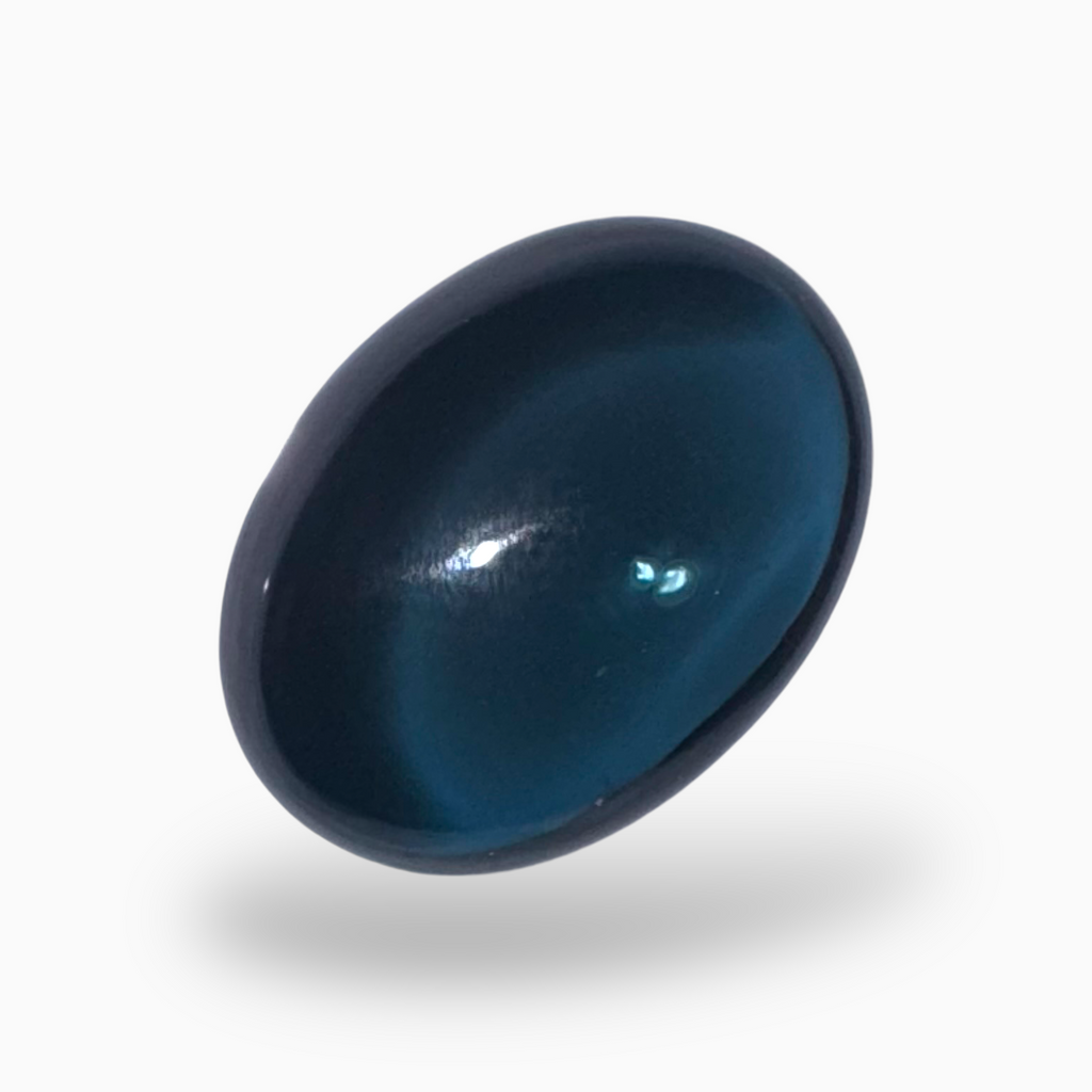 London Blue Topaz 19.10 Carat 17.5X13mm Oval Cabochon Shape