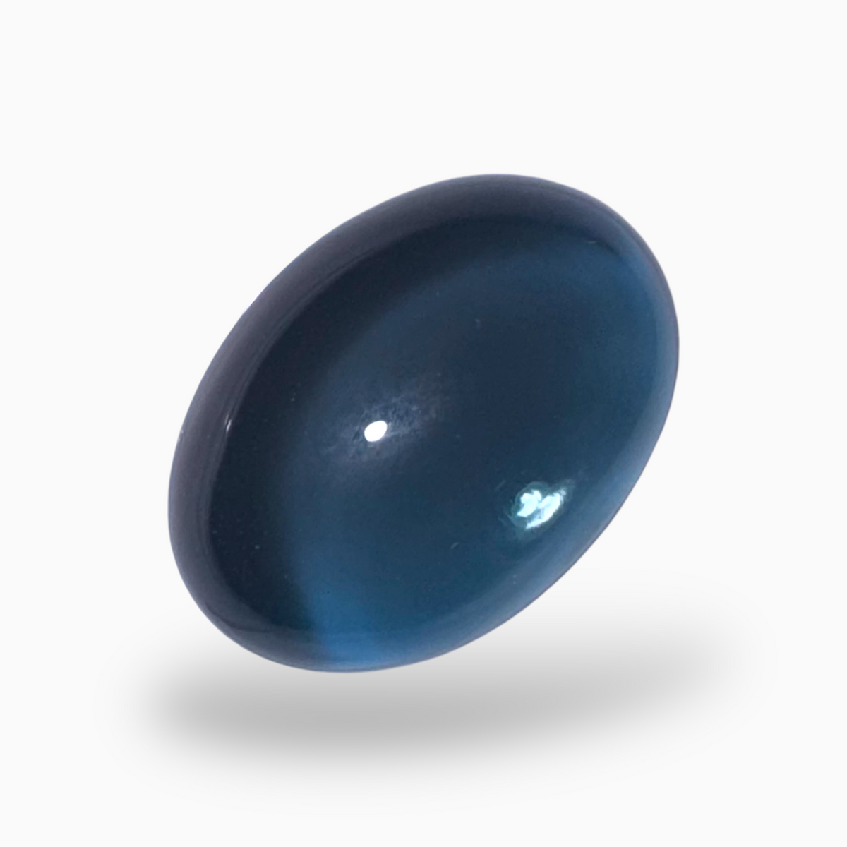 London Blue Topaz 20.09 Carat 17.8X13mm Oval Cabochon Shape