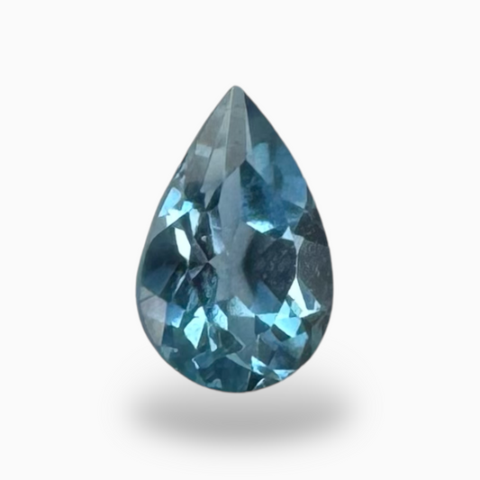 London Blue Topaz 0.54 Carat 6X4mm Pear Shape