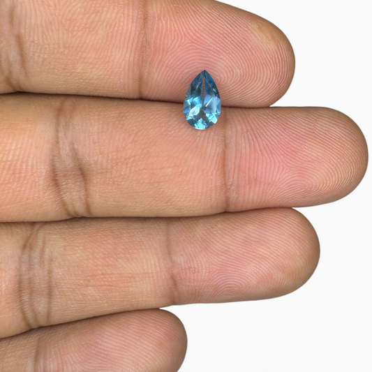 London Blue Topaz 1.05 Carat 8X5mm Pear Shape