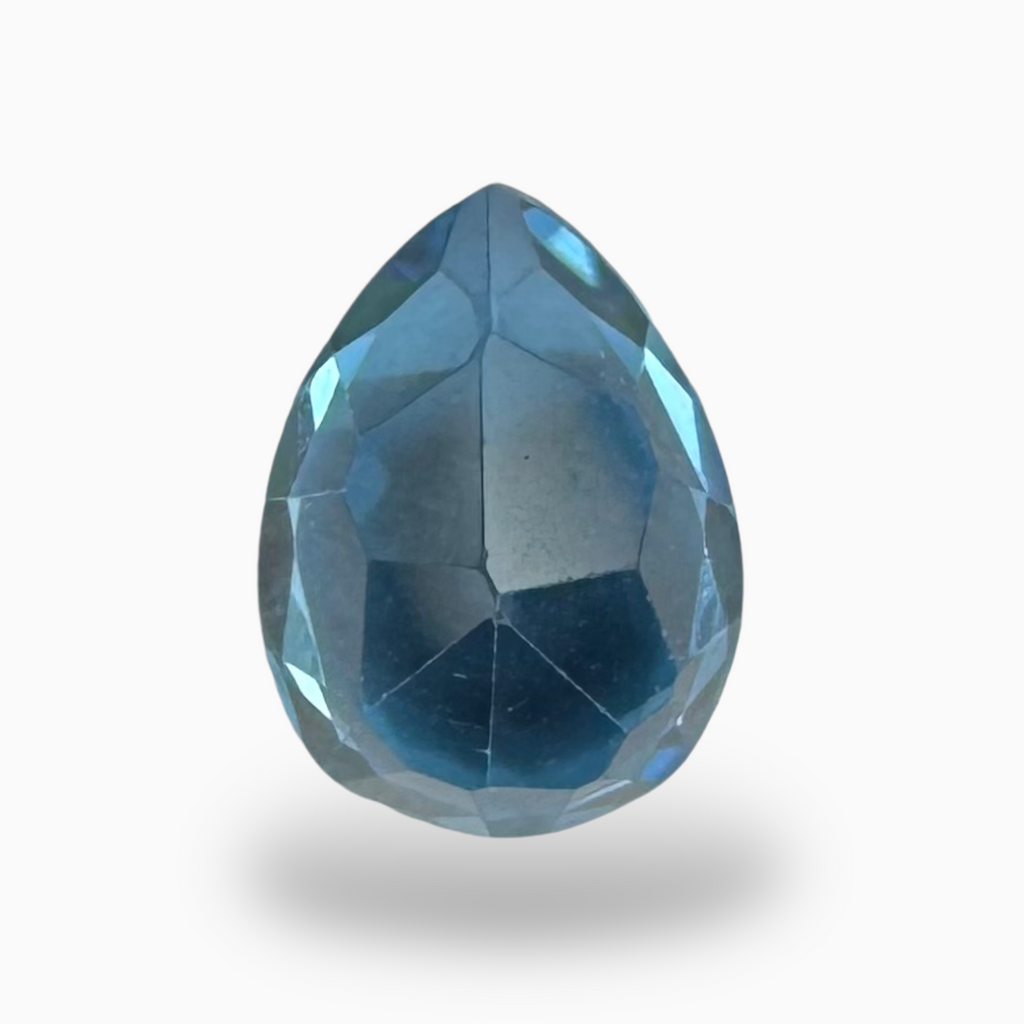 London Blue Topaz 1.57 Carat 8X6mm Pear Shape