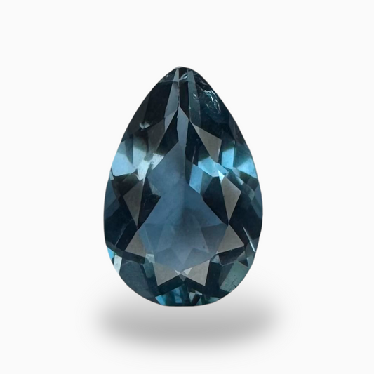 London Blue Topaz 1.73 Carat 9.5X6mm Pear Shape