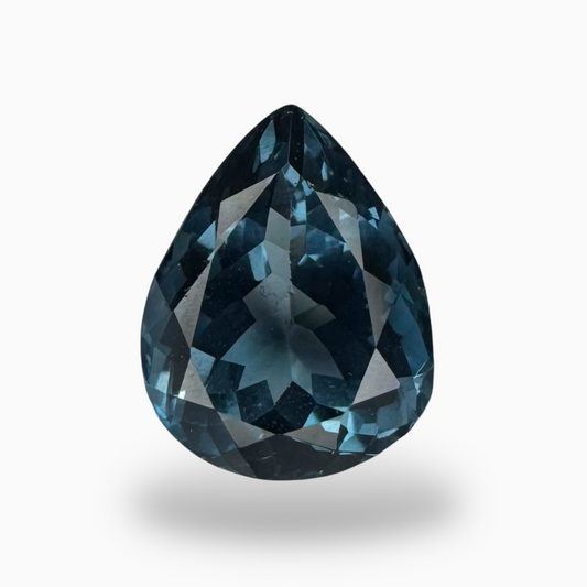 London Blue Topaz 3.4 Carat 10X8mm Pear Shape