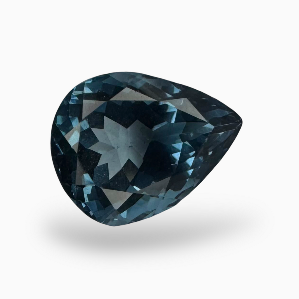 London Blue Topaz 3.4 Carat 10X8mm Pear Shape