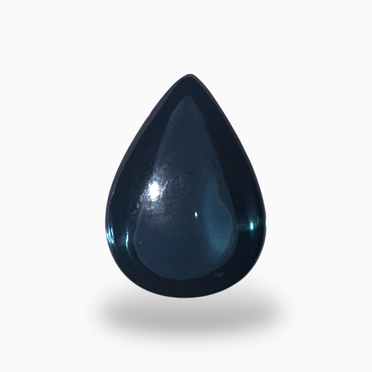 London Blue Topaz 14.07 Carat 17.5X12.5mm Pear Cabochon Shape