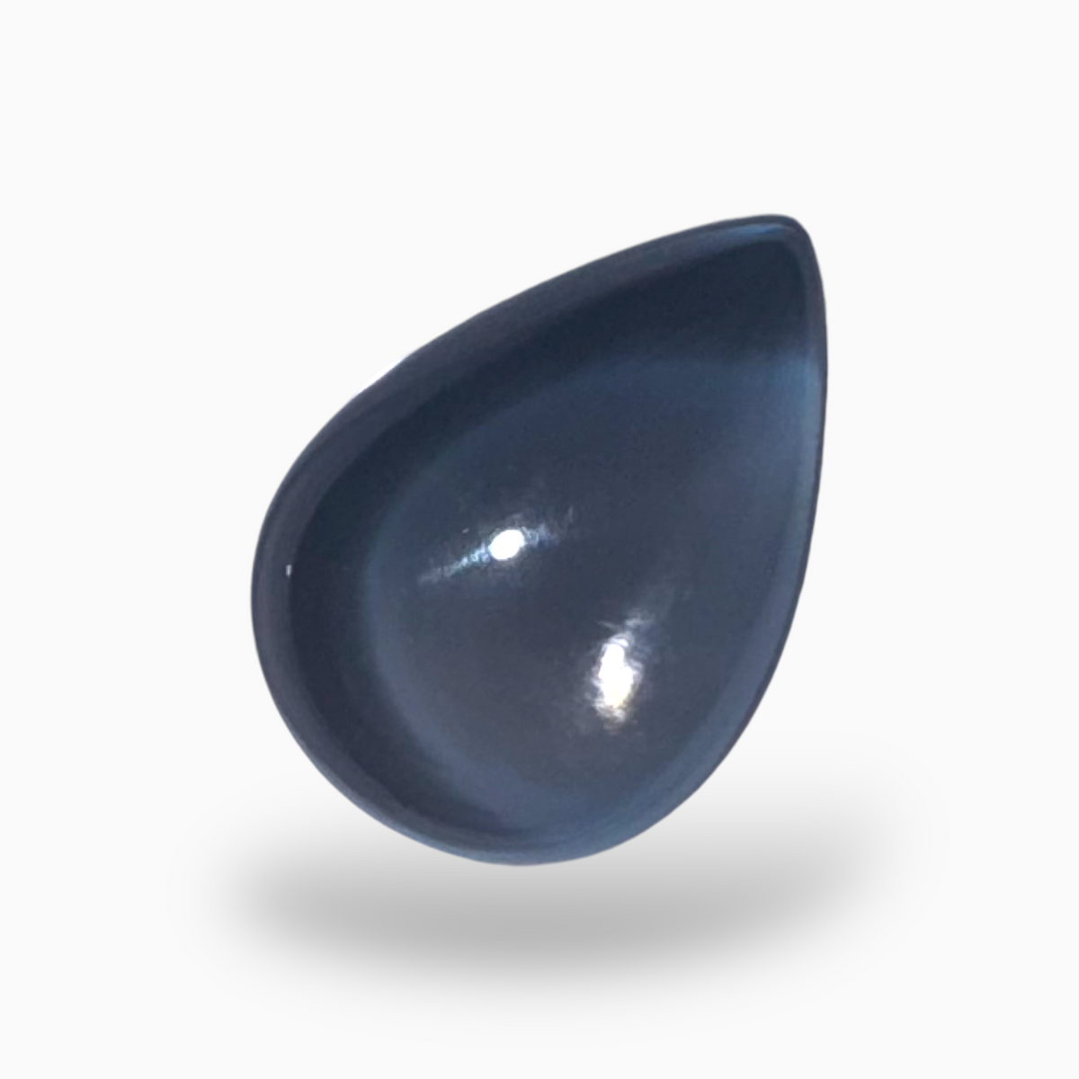 London Blue Topaz 15.22 Carat 17.5X12.5mm Pear Cabochon Shape