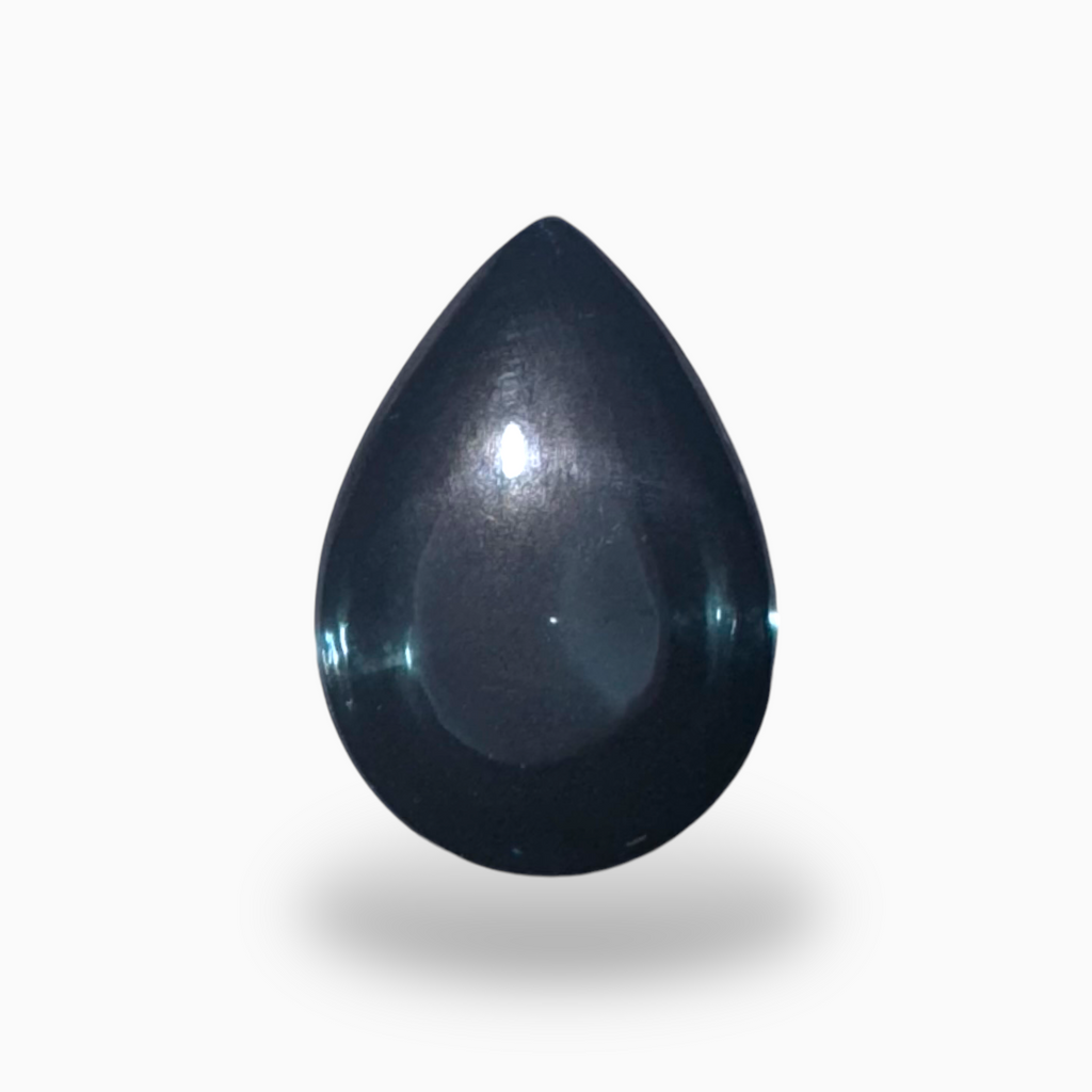 London Blue Topaz 16.04 Carat 17X12mm Pear Cabochon Shape