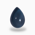 London Blue Topaz 19.46 Carat 19.5X14mm Pear Cabochon Shape