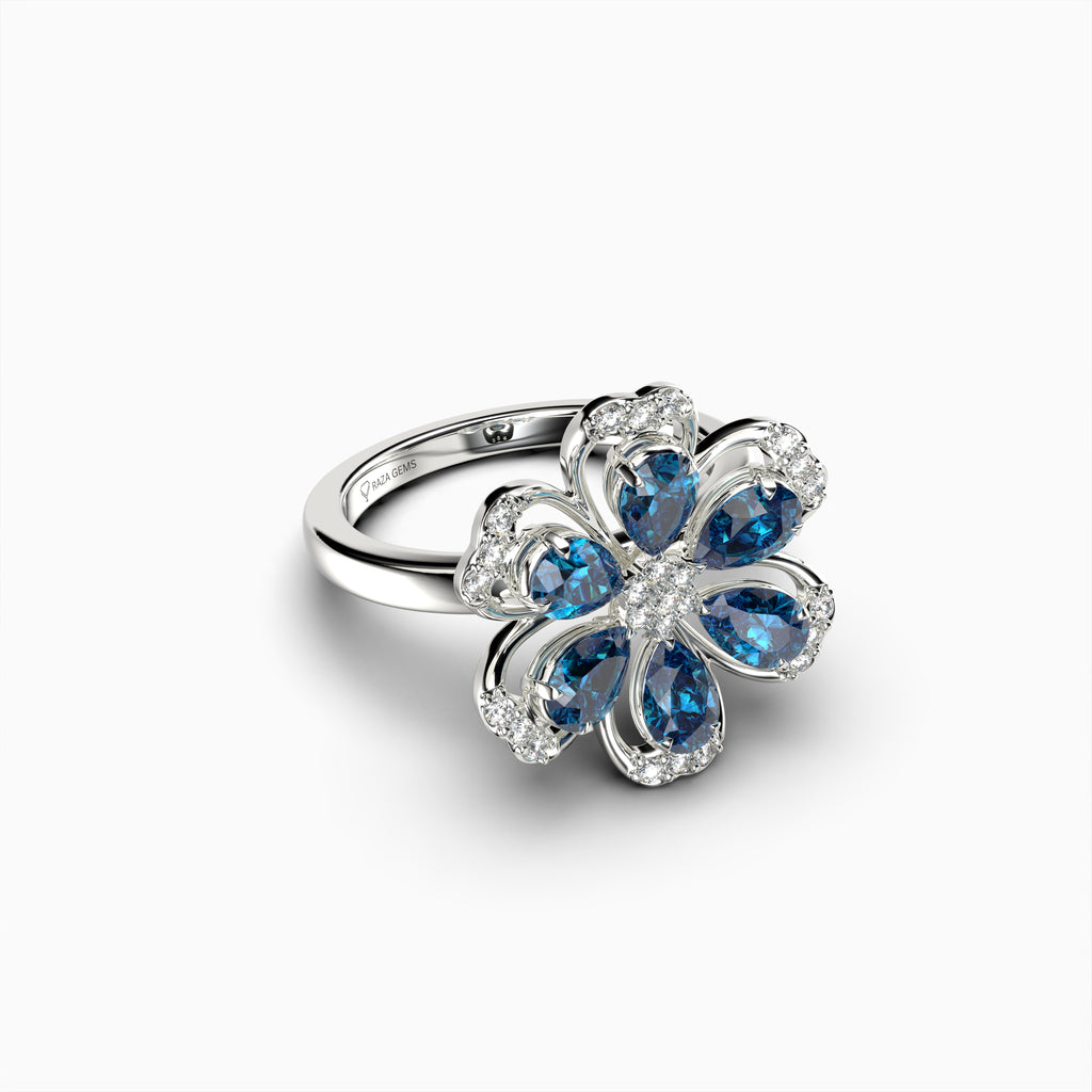 London Blue Topaz Ring - Raelynn