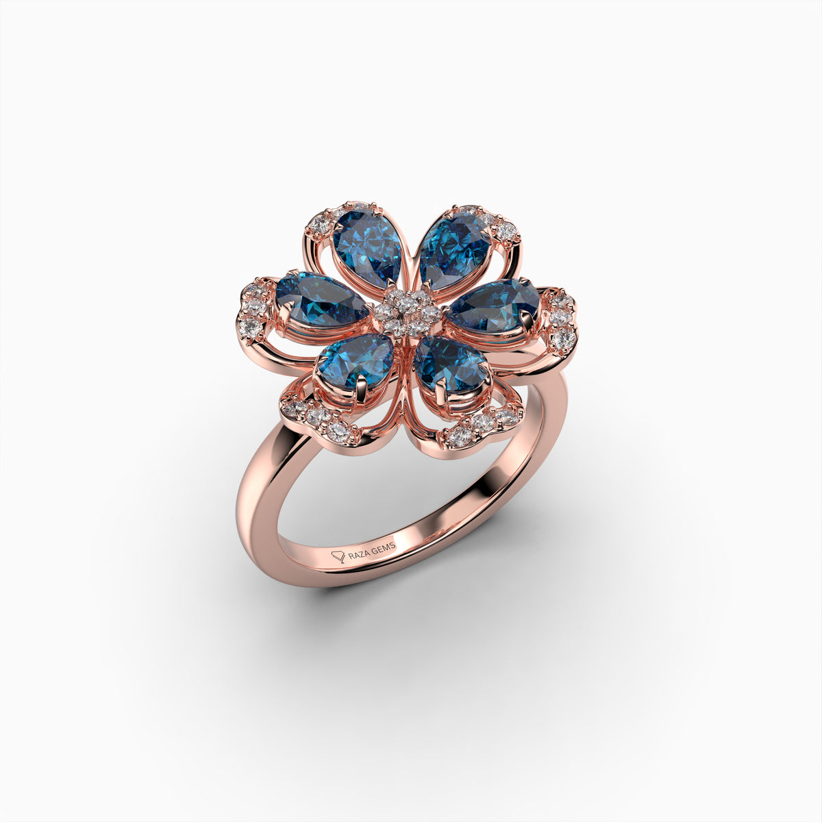 London Blue Topaz Ring - Raelynn