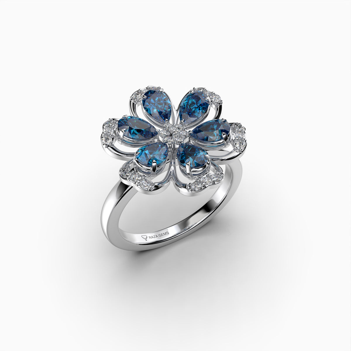 London Blue Topaz Ring - Raelynn