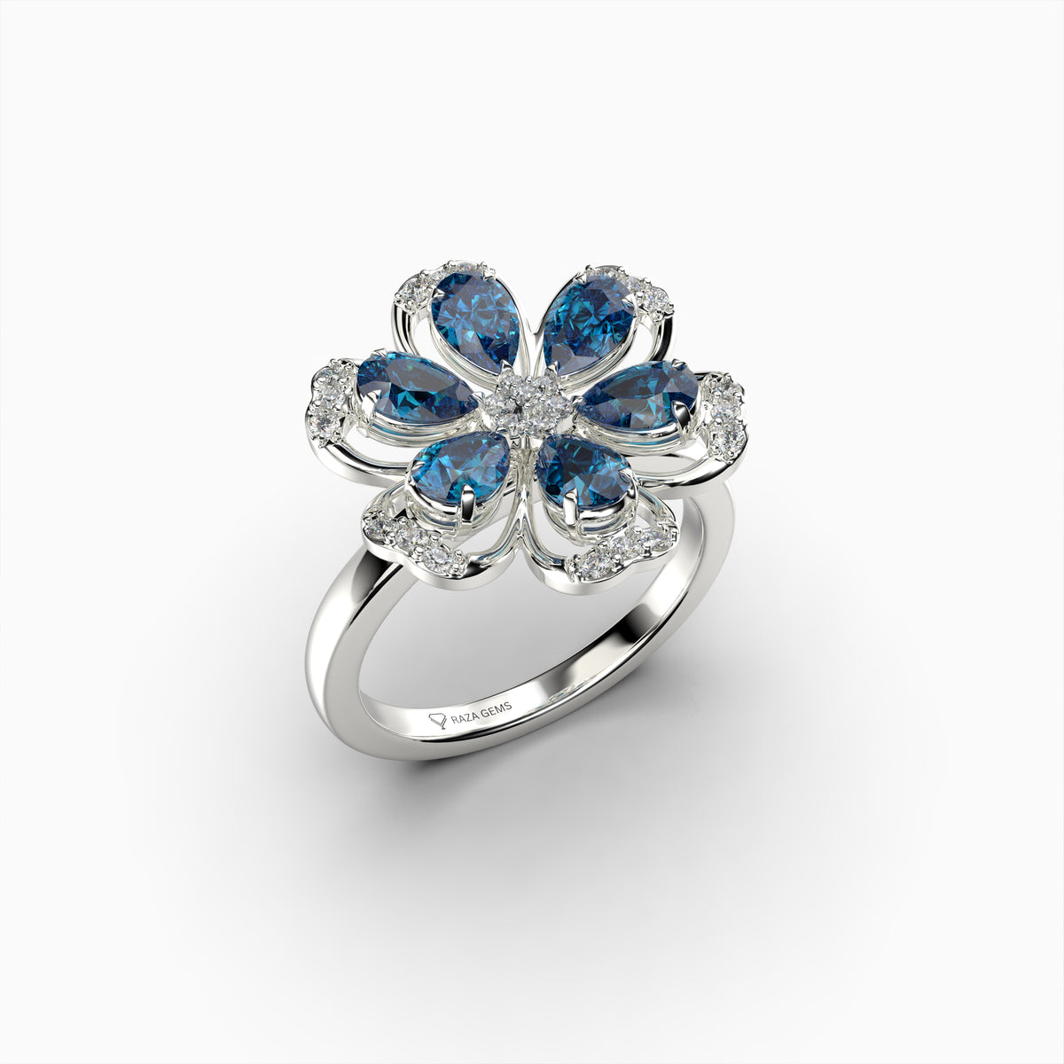 London Blue Topaz Ring - Raelynn
