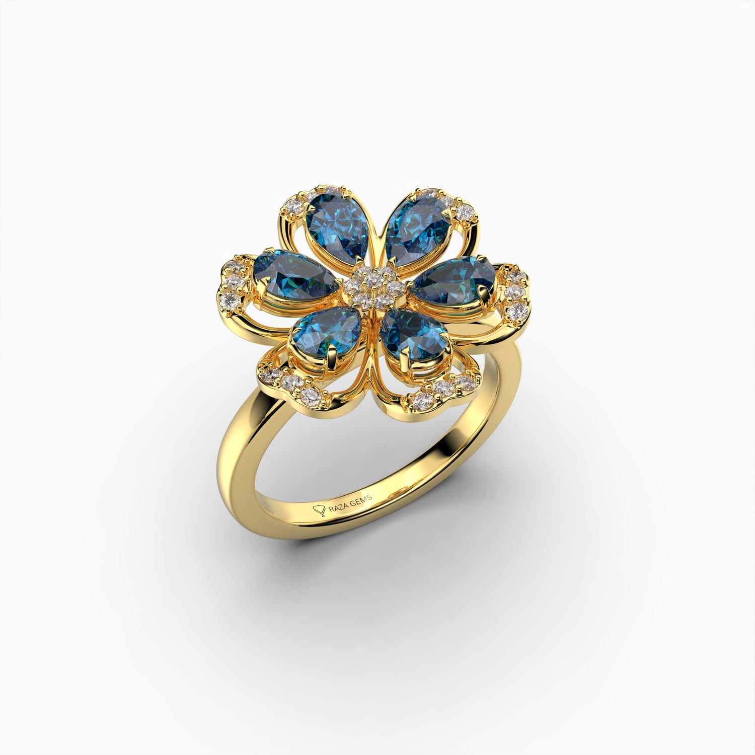 London Blue Topaz Rings