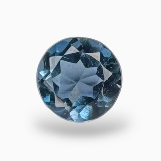 London Blue Topaz 0.35 Carat 4X4mm Round Shape