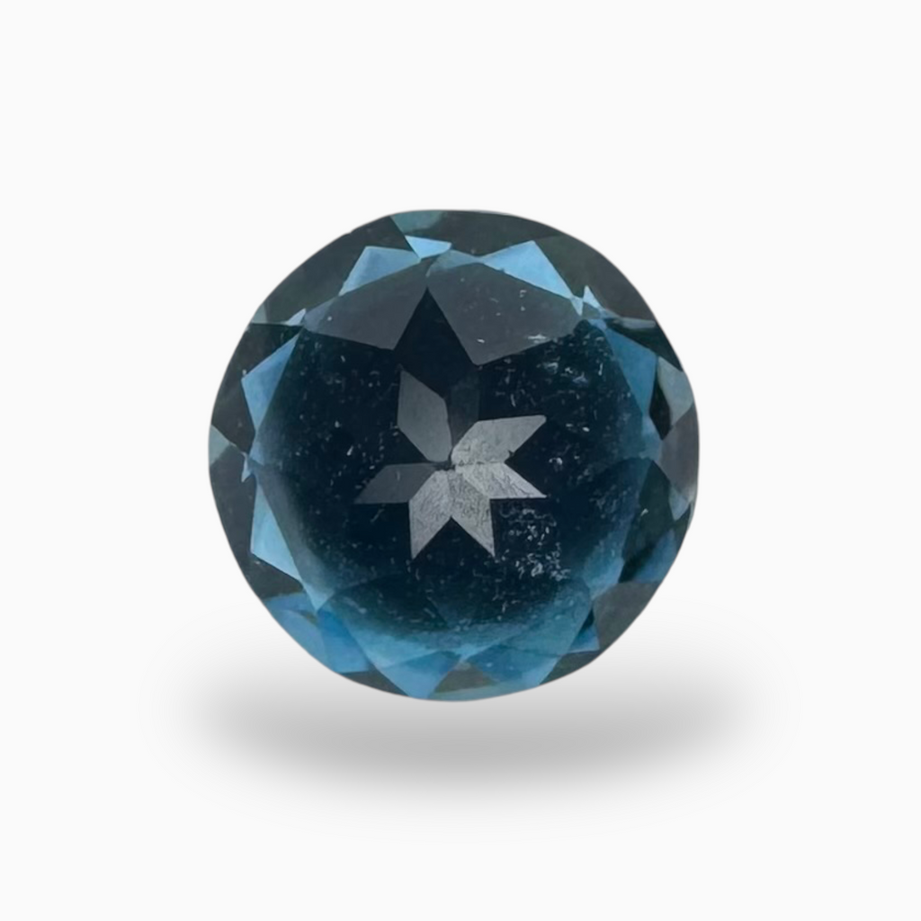 London Blue Topaz 1.17 Carat 6X6mm Round Shape