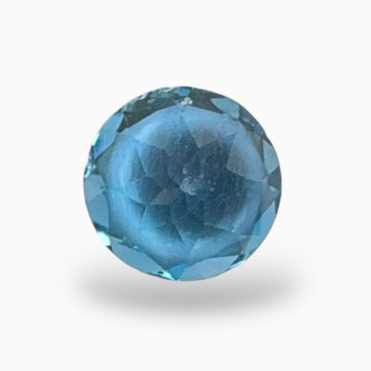 London Blue Topaz 1.41 Carat 7X7mm Round Shape