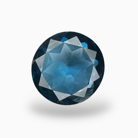 London Blue Topaz 1.98 Carat 7X7mm Round Shape