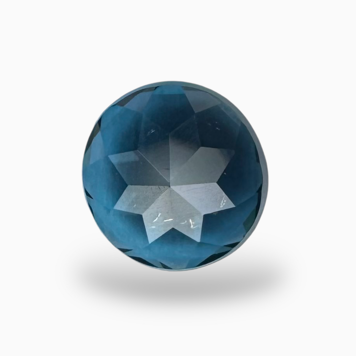 London Blue Topaz 1.98 Carat 7X7mm Round Shape