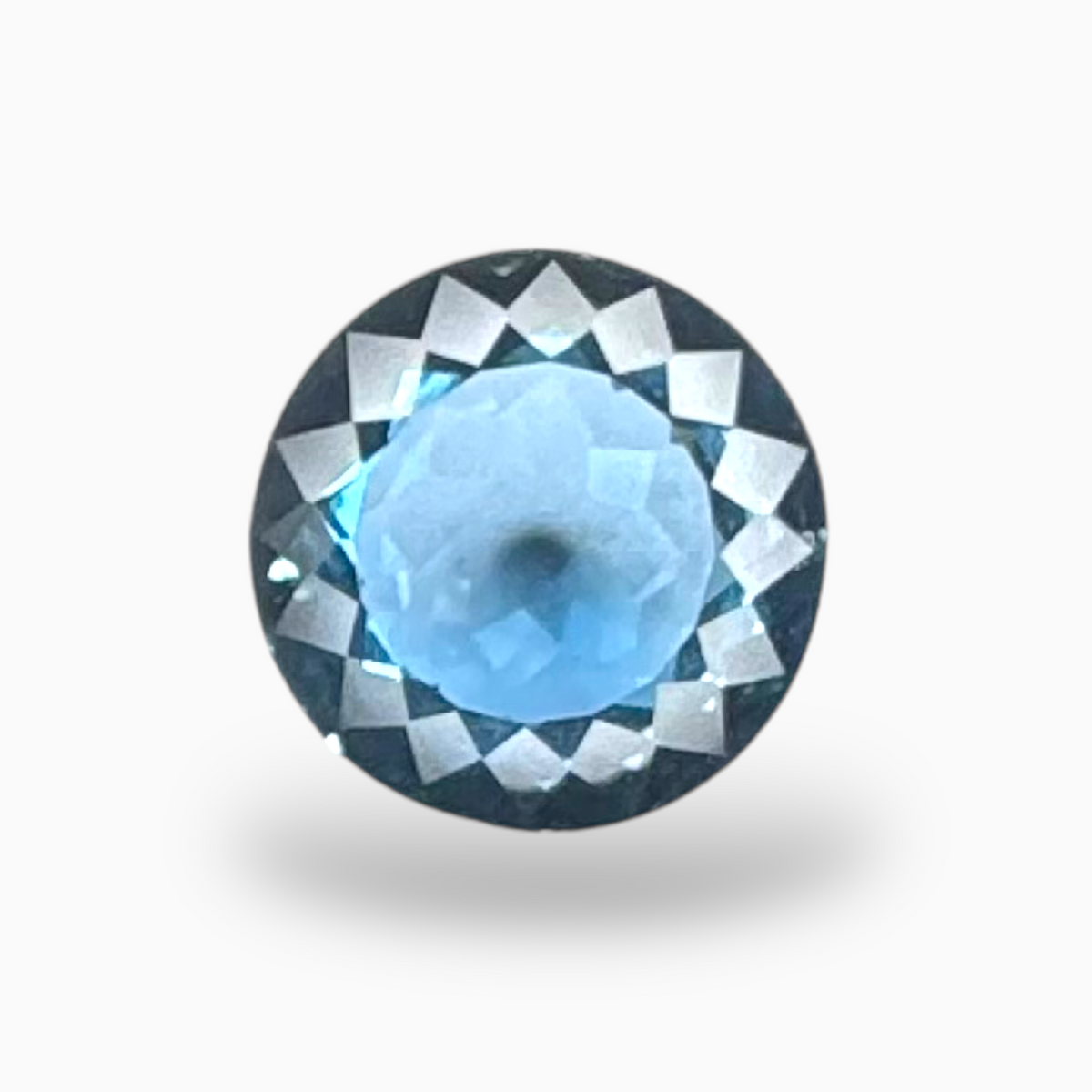 London Blue Topaz 4.03 Carat 10X10mm Round Shape