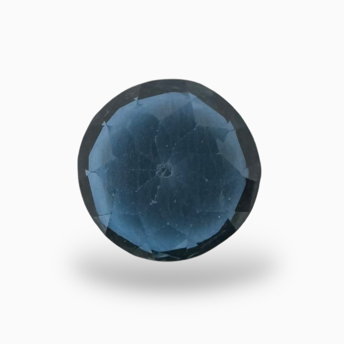 London Blue Topaz 4.07 Carat 9X9mm Round Shape