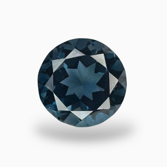 London Blue Topaz 5.48 Carat 10X10mm Round Shape