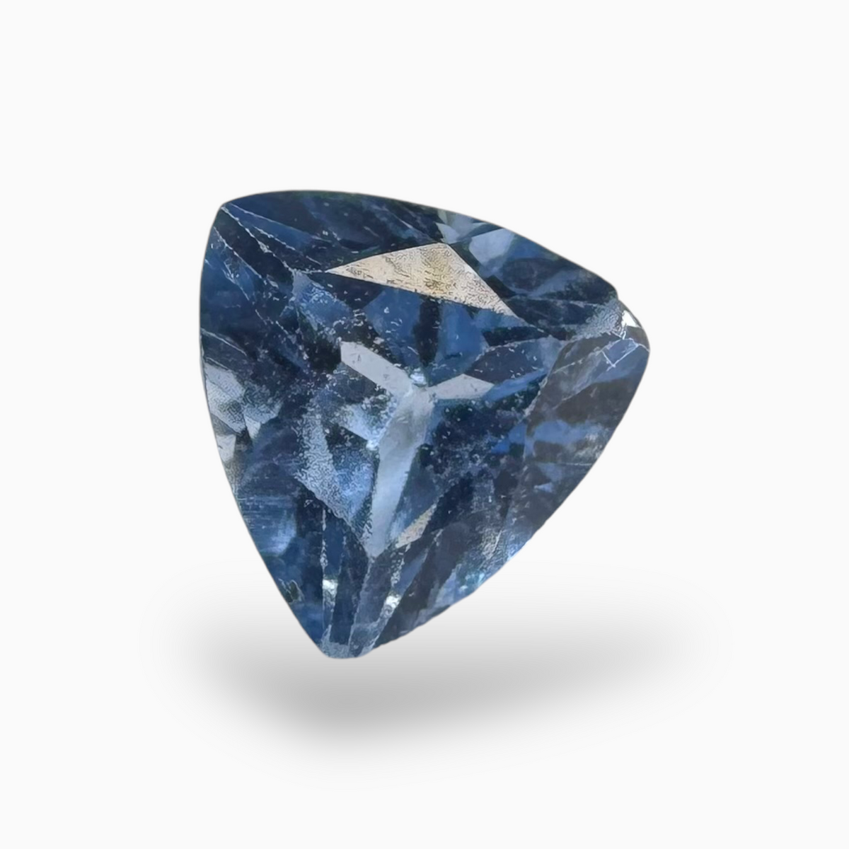 London Blue Topaz 1.01 Carat 6X6mm Trilliant Shape