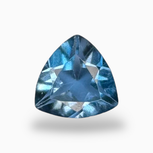 London Blue Topaz 1.13 Carats 7X7mm Trilliant Shape